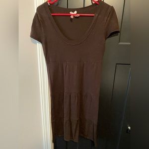 Brown dress. Size large. Short length.